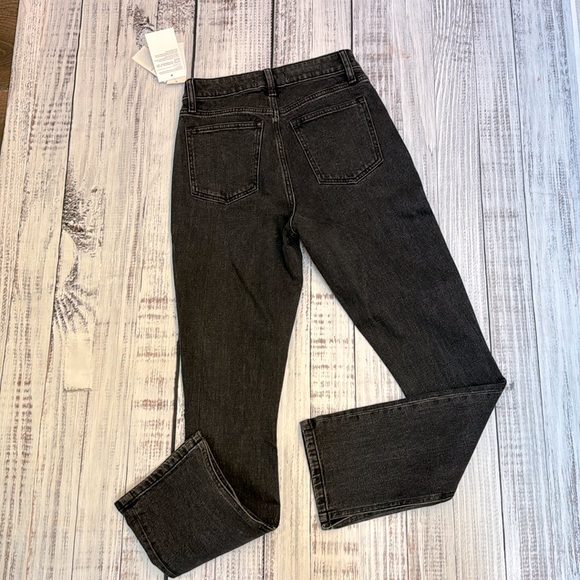 NWT Abercrombie The Skinny High Rise Curve Love Black Jean - Size 24 Short - Picture 2 of 5